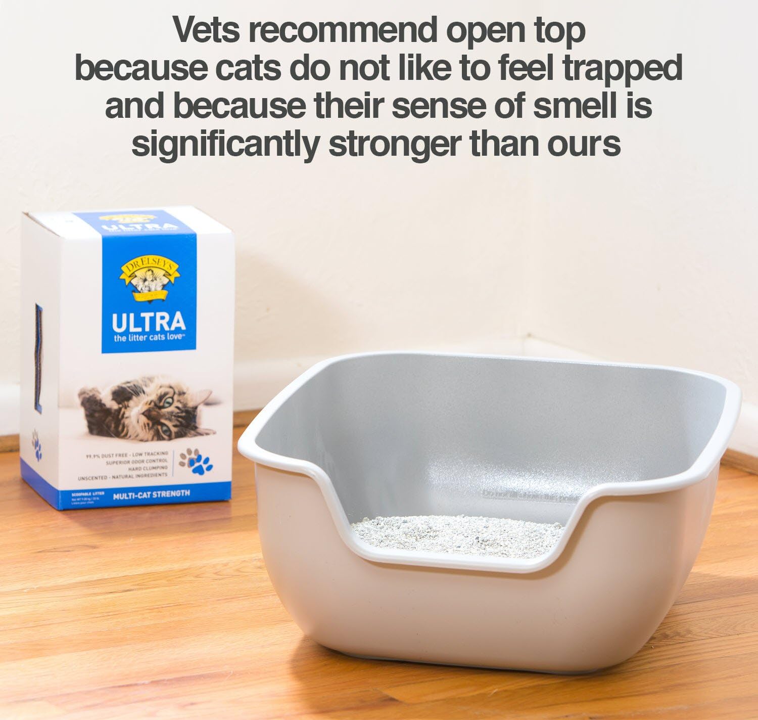 PetFusion Cat Litter Box Large